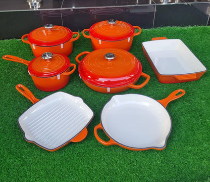 Enamel Cast iron cooking pots