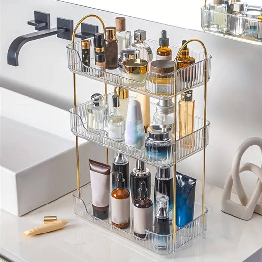 3Tier rectangular cosmetic organizer