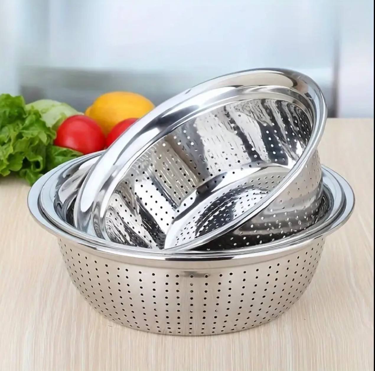 24cm drainer/Rice strainer,fruits drainer