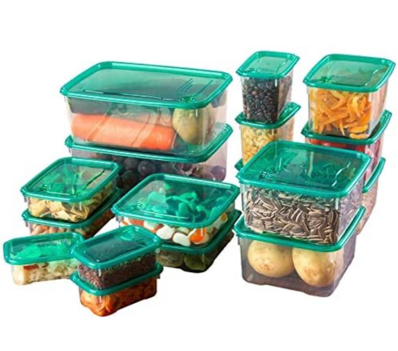 17pcs Storage containers