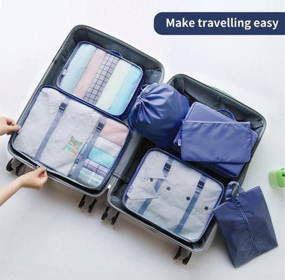 10pcs Luggage Travel Organizers For Suitcase