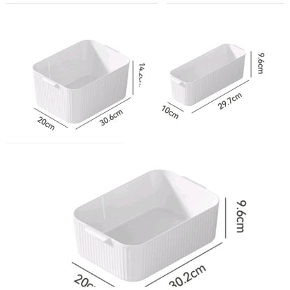 3 pcs set multipurpose storage boxes