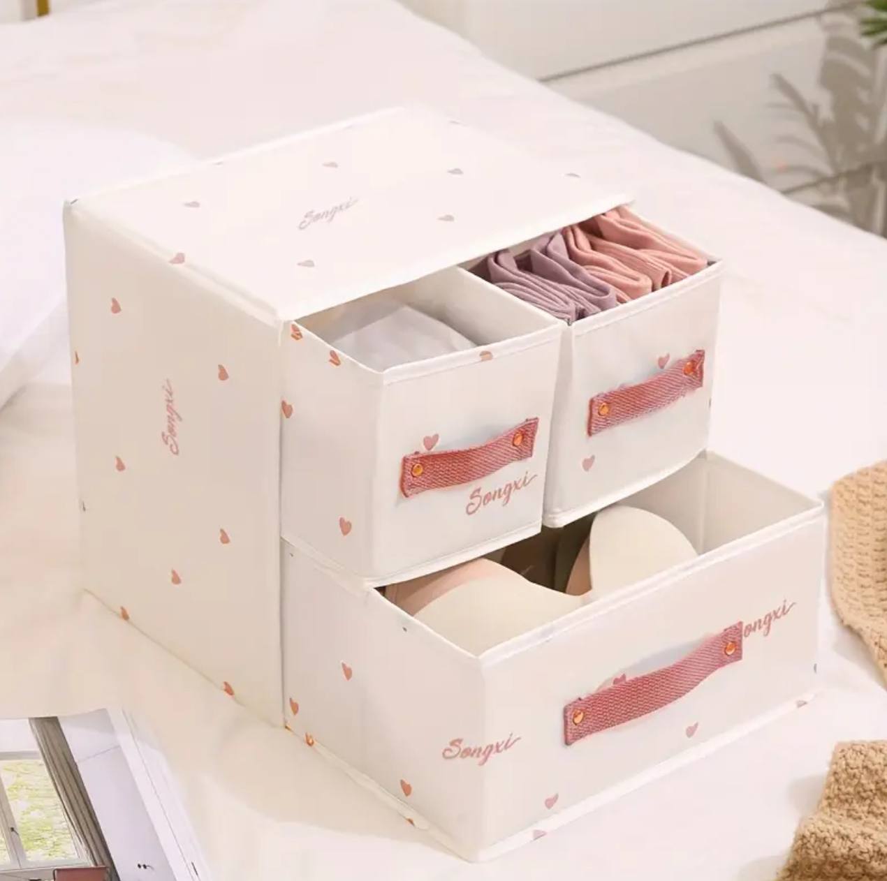 Undergarment storage box