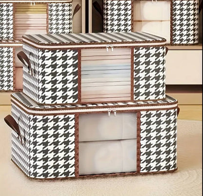 2in1 Foldable large cloth organizer storage box