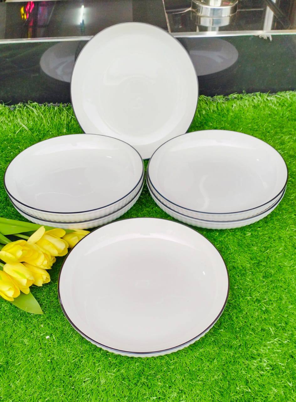 A set of 6 Dinner plates