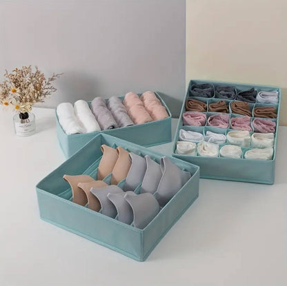 3Pcs/Set Underwear Bra Socks Storage Box