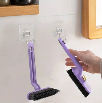 360 Degree Rotating Crevice Cleaning Brush Bathroom Toilet Brush Shower