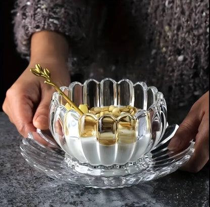 European Style Glass Bowl