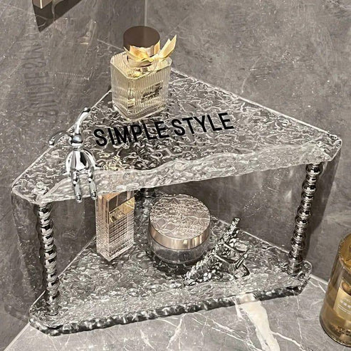 Non Punching Triangular Storage Rack – Luxury Homes Collections