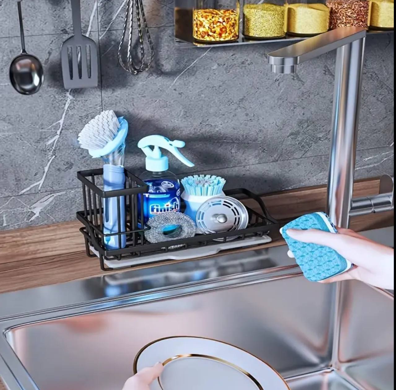 Kitchen Sink Drain Rack