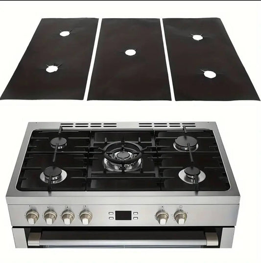 1 Set 5-Hole Gas Stove Pad  Protective Cover