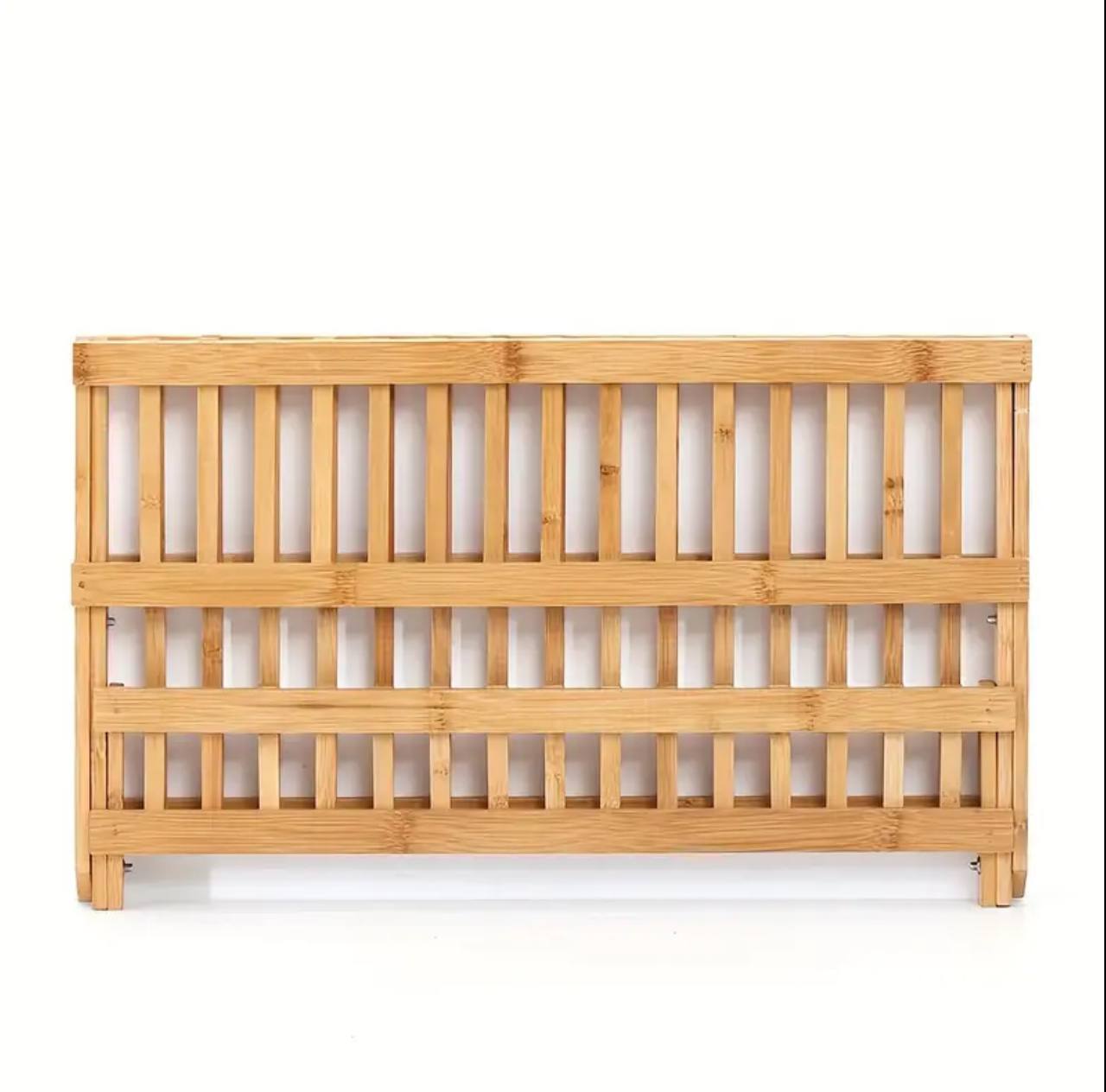 Foldable Bamboo dish rack