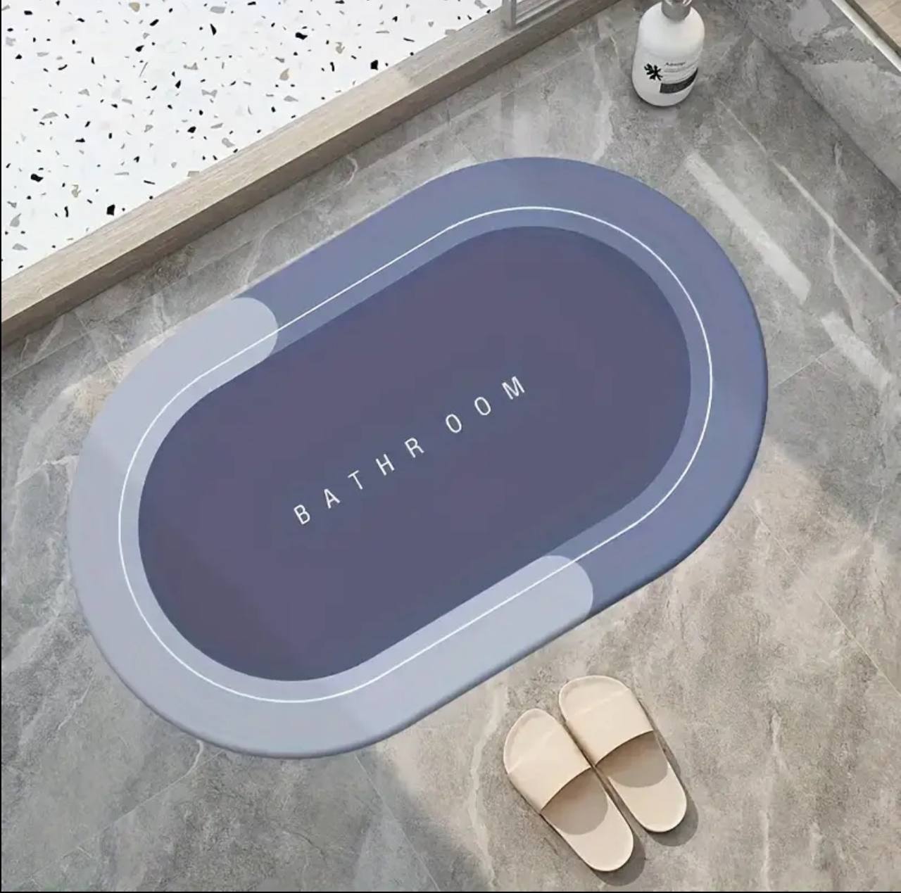 Absorbent Diatom Bathroom Bath Mats