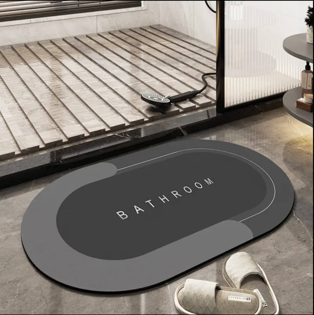 Absorbent Diatom Bathroom Bath Mats