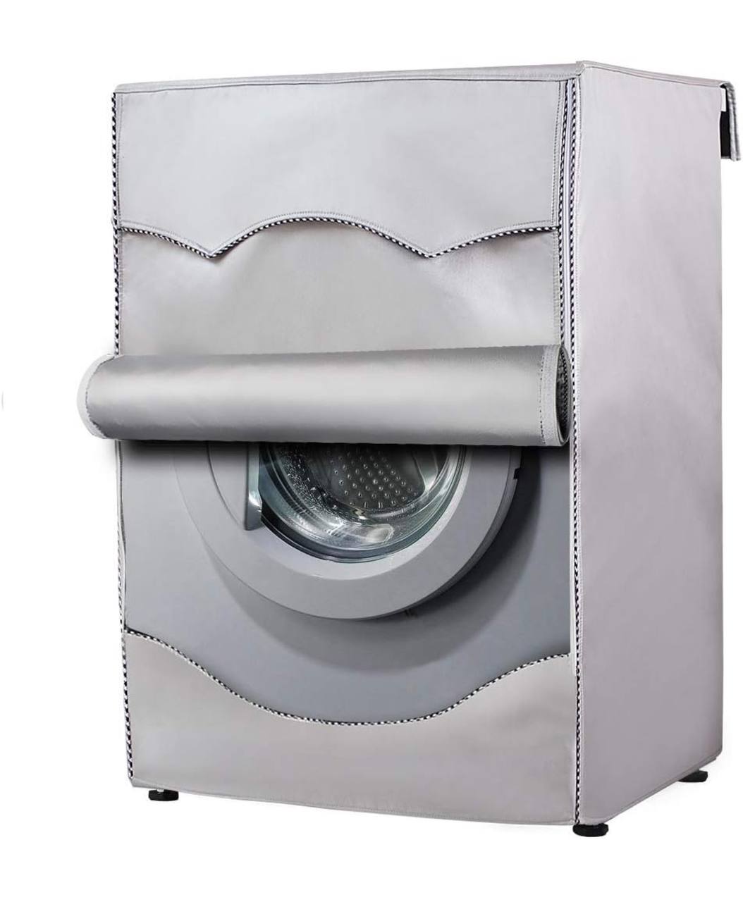 Front load washing machine cover