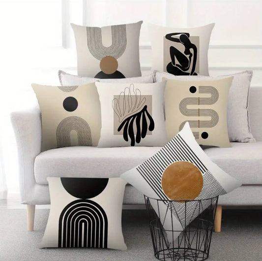 Abstract  decorative throw pillow covers