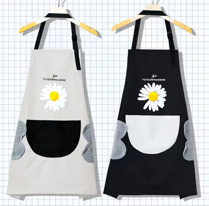 Waterproof cute floral Aprons