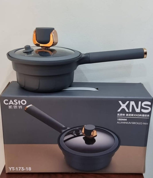 Castor xns 180mm 2Litre nonstick aluminium broiled pan