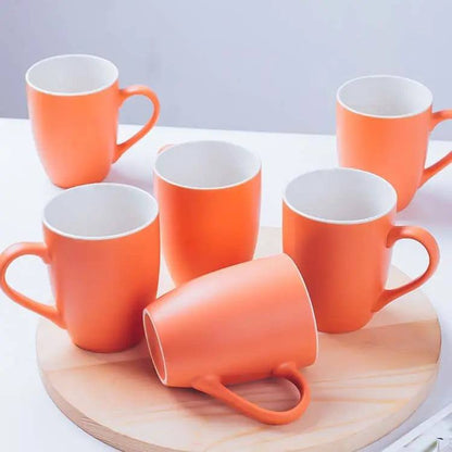 6pcs Good quality and colourful mugs