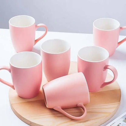 6pcs Good quality and colourful mugs