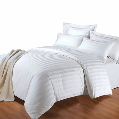 Stripped duvet cover