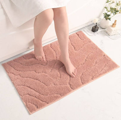 Bathroom absorbent mat