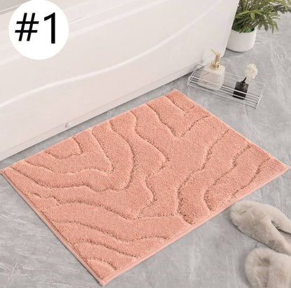 Bathroom absorbent mat