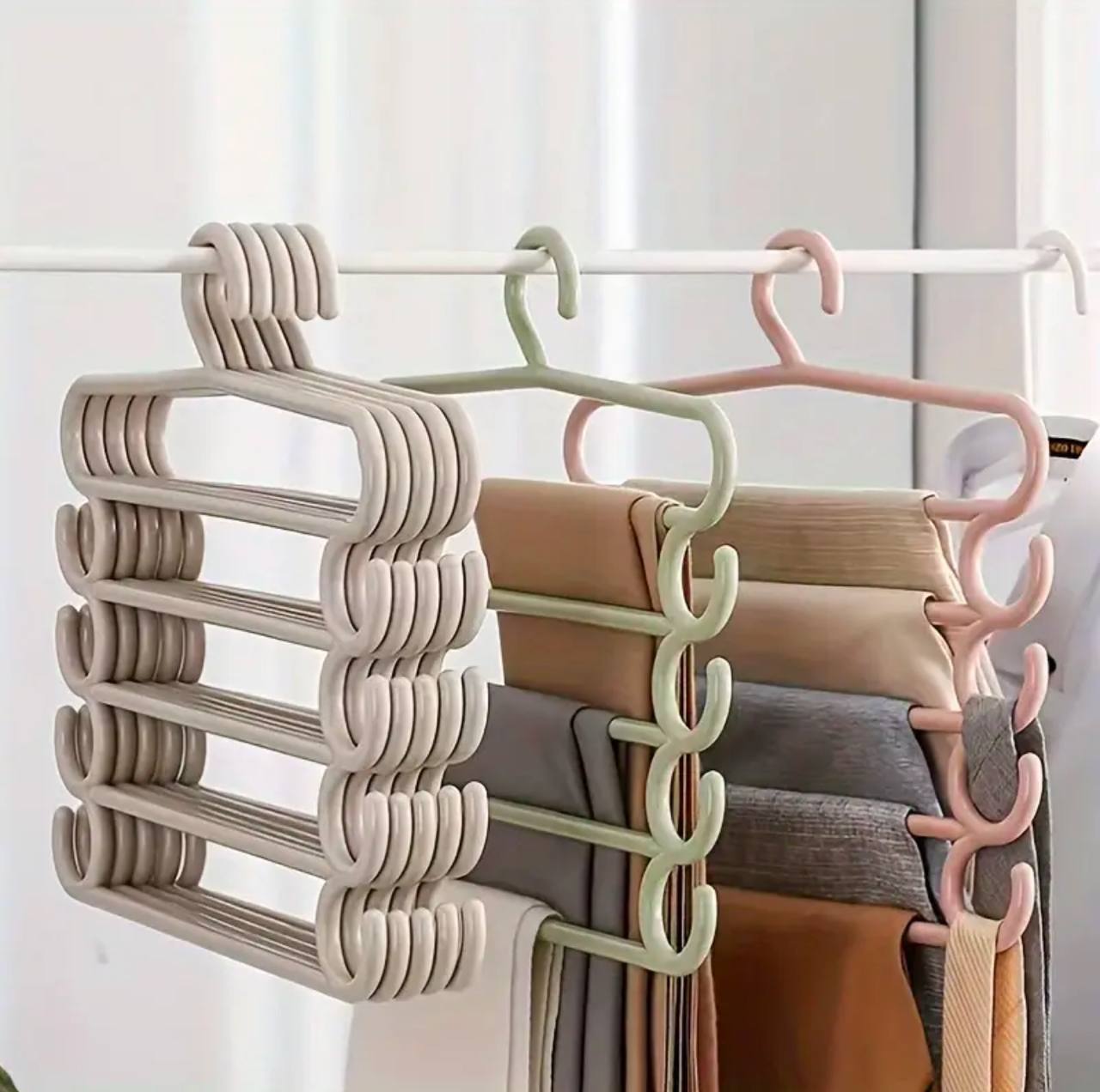 Heavy duty Multi Layer Trousers Hanger