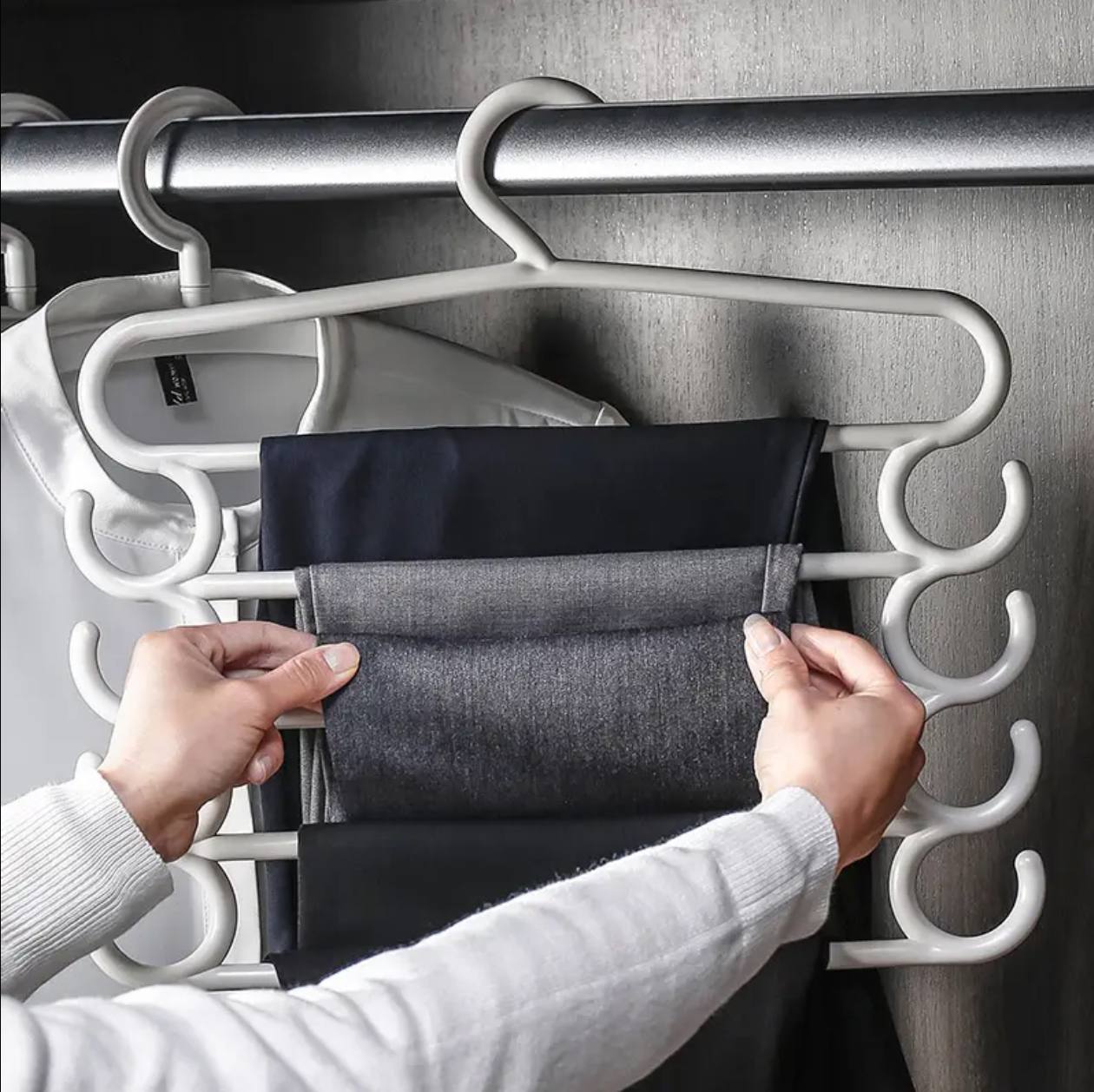 Heavy duty Multi Layer Trousers Hanger
