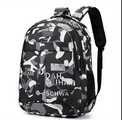 Trendy camouflage Waterproof backpack / School Bags