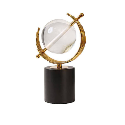 Crystal Globe Ornaments Decor