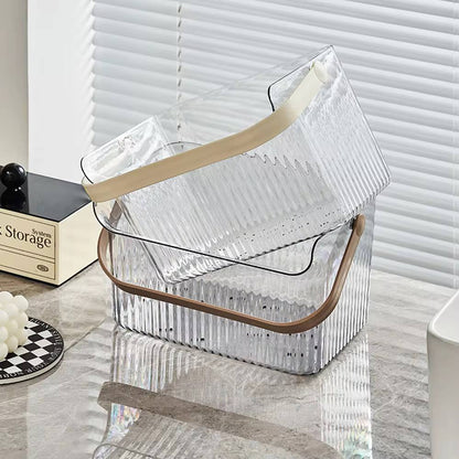Multipurpose draining basket with handle