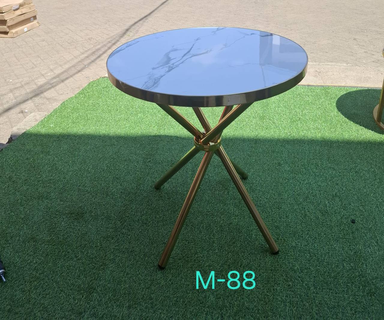 High end modern side table