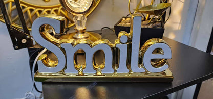 Luxury ceramic love ,smile  home,office decoration TV Cabinet  decoration