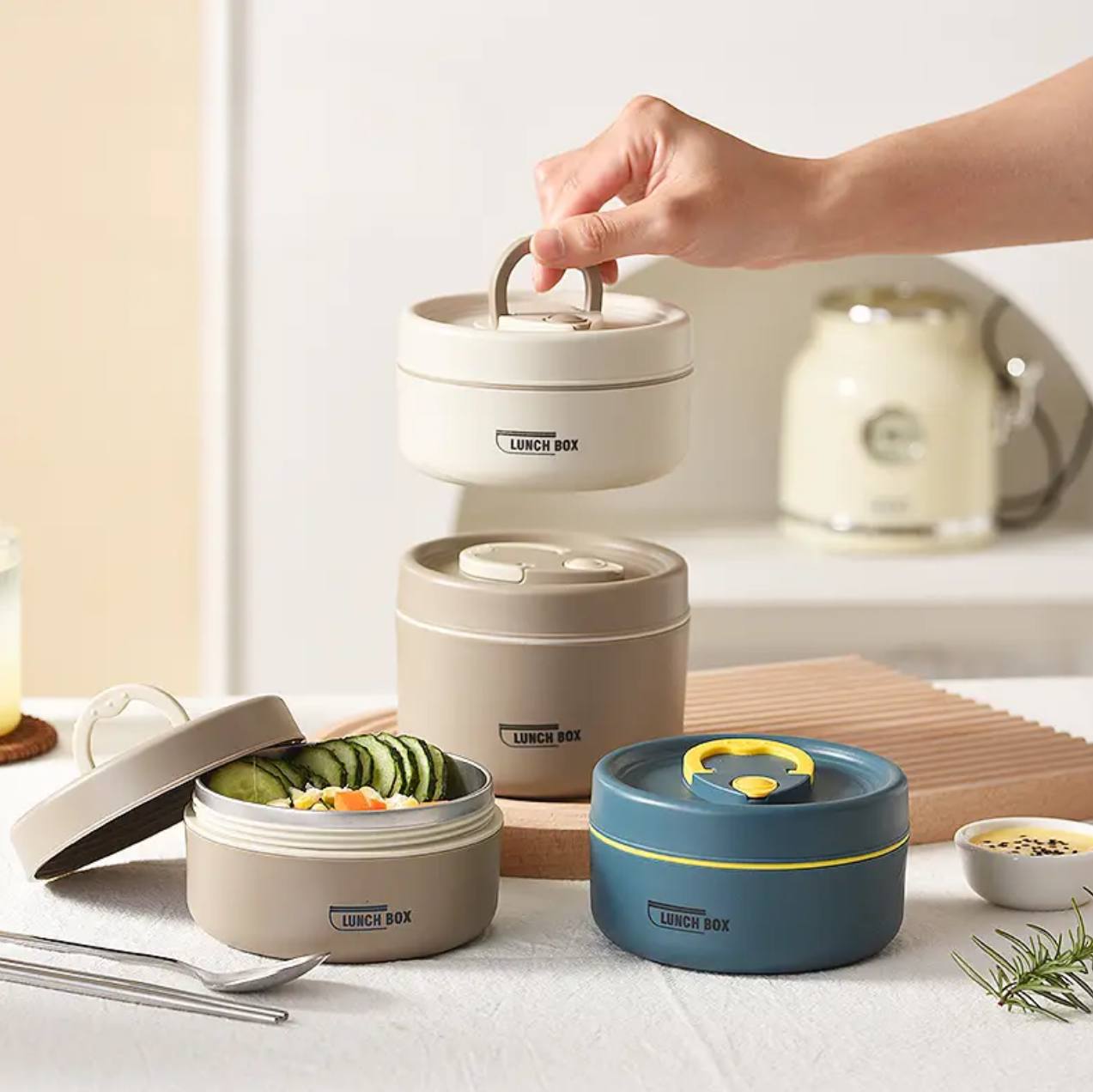 3In 1 Lunch insulated set