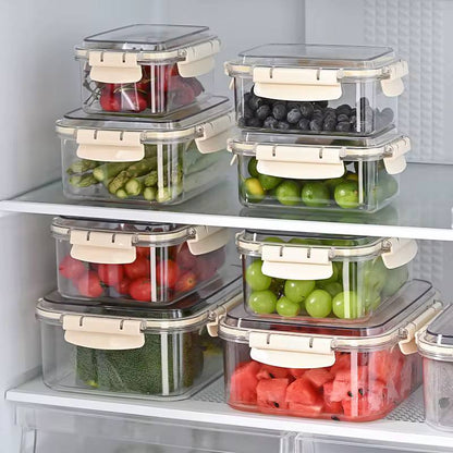 Airtight clip lock lids food storage