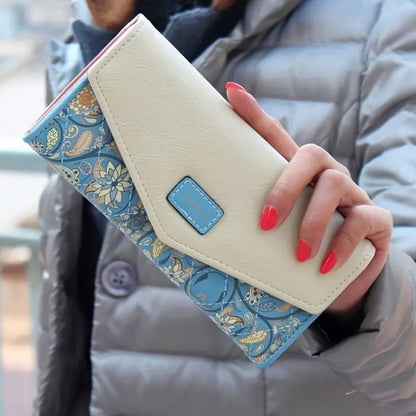 Luxury Women Love Wallets PU Leather