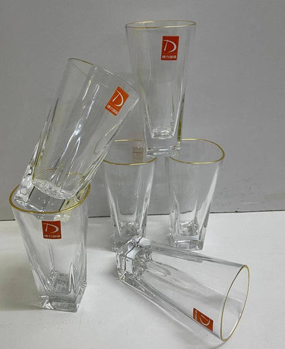 High quality borosilicate water,juice  glasses