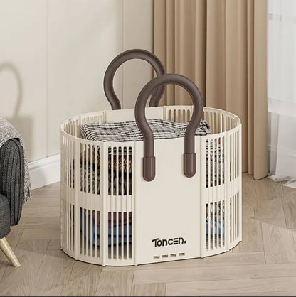 Foldable laundry /  Toy Basket with