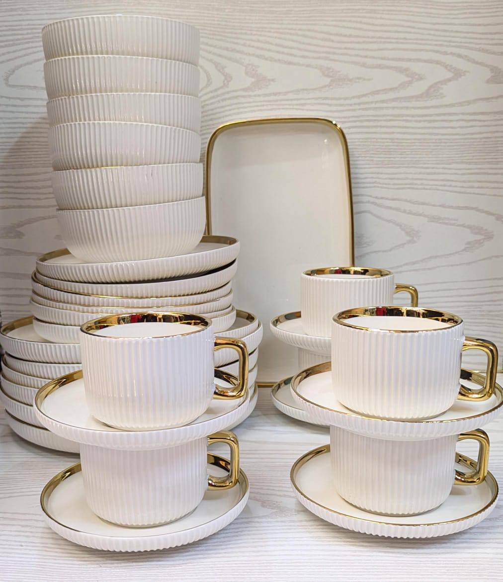 32pcs Elegant  European Porcelain Dinner set