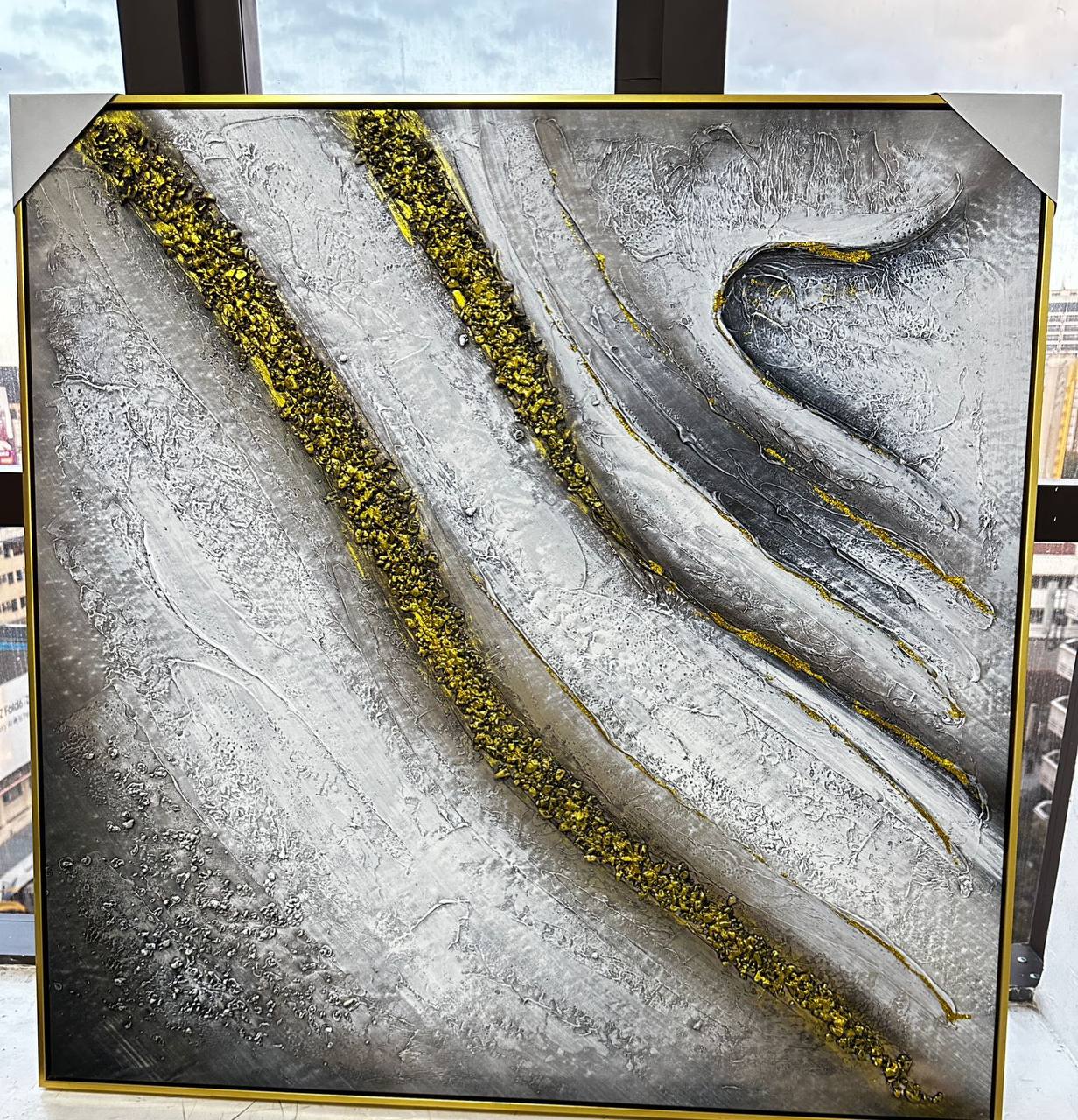 TEXTURED CANVAS OIL PAINTING