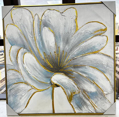 CANVAS TEXTURED OIL PAINTING