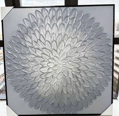 CANVAS TEXTURED OIL PAINTING