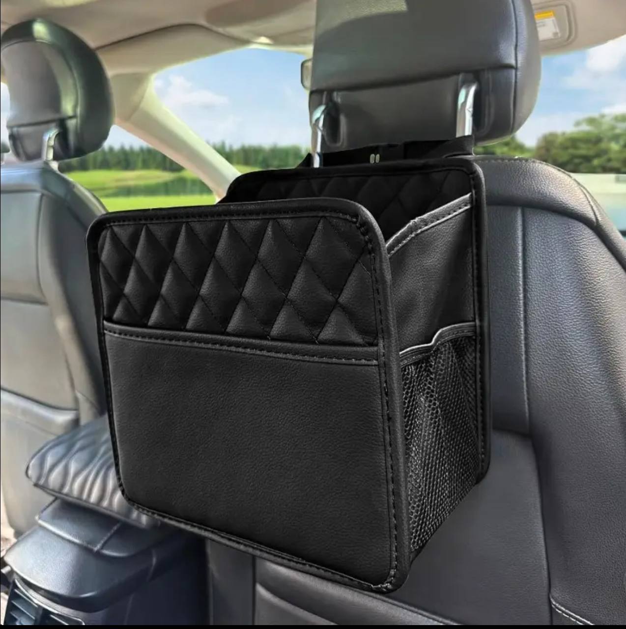 Car back seat organizer
