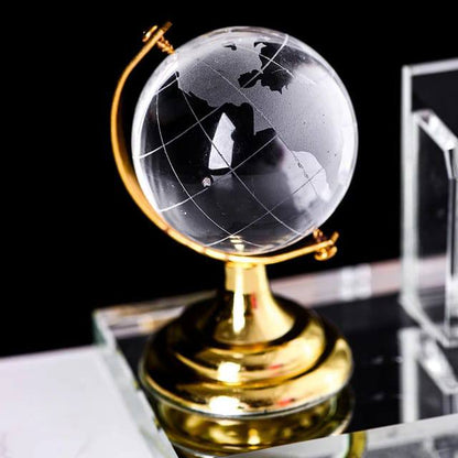 New Modern Crystal Glass Fantastic Ballpoint Pen Holder