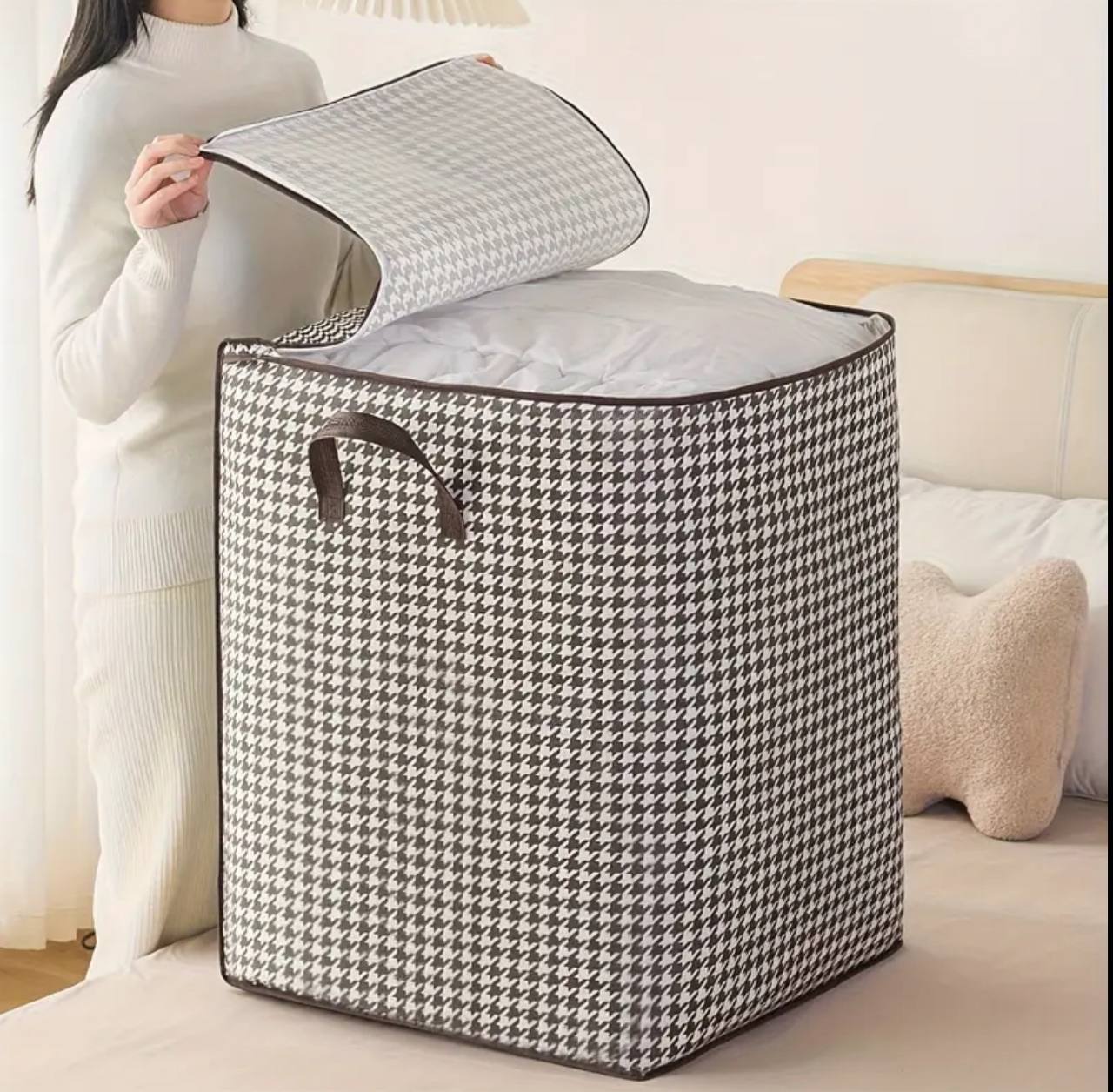 3pcs Non-Woven Zipper Storage quilt Bag 3 different sizes