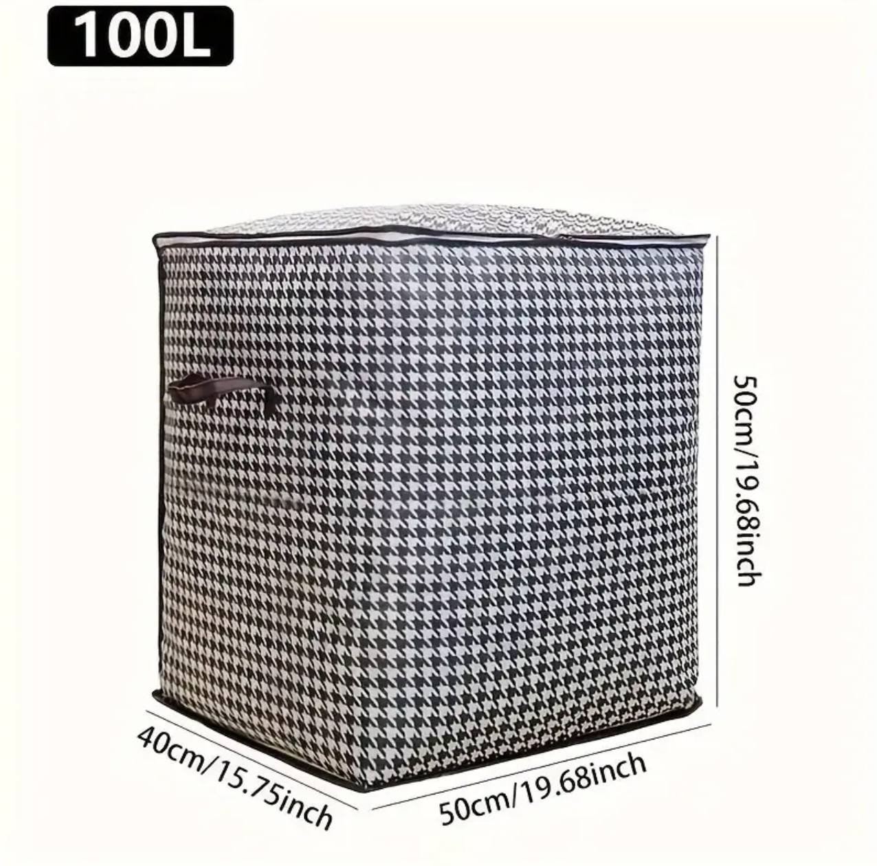 3pcs Non-Woven Zipper Storage quilt Bag 3 different sizes