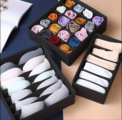 3pc set drawer/closet organizer