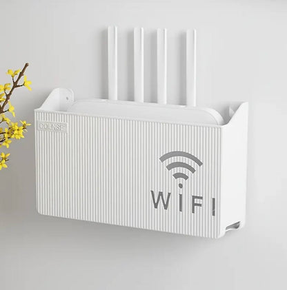 Wall mounted wireless WiFi router box/cover