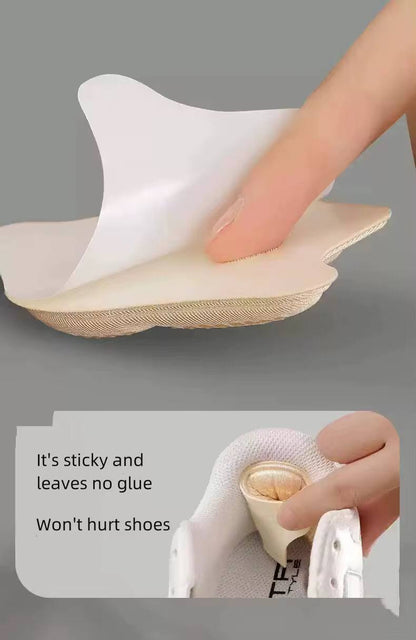 Shoe adjust size heel pad a pair
